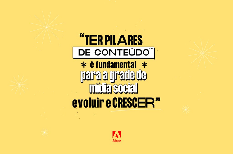 criar grade de conteúdo