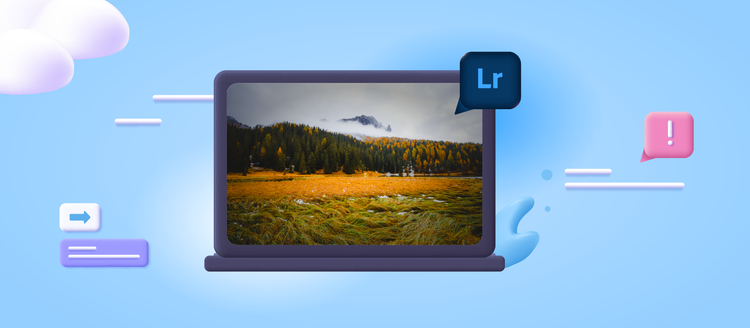 Fotografia de uma paisagem de montanhas e trigo editada com Lightroom