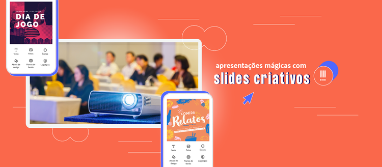 Apresentações mágicas com slides criativos
