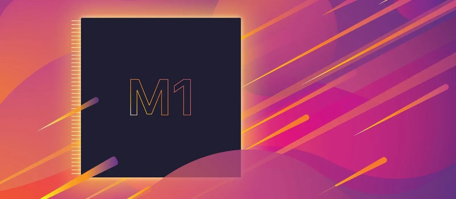 M1 written on a colorful background. 