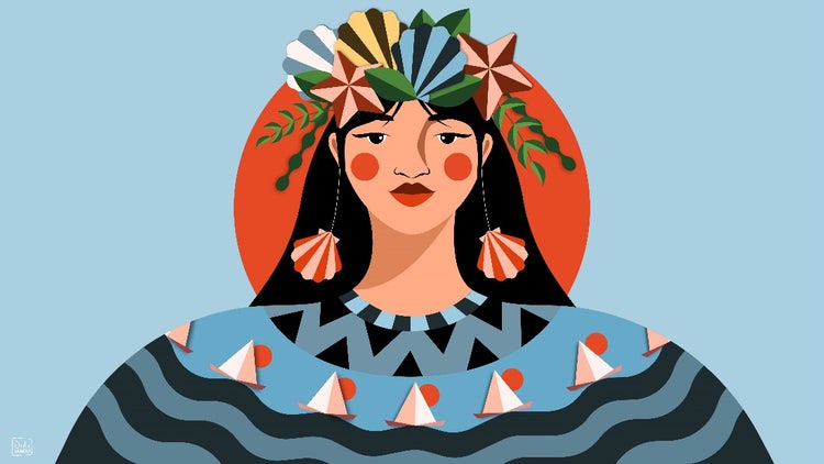 Artwork by Candice Long.
