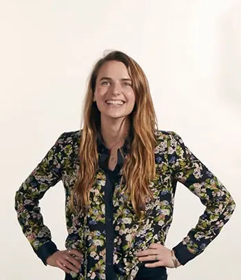 A portrait of Grace Hartman, Director of Product Design at Spire Digital.