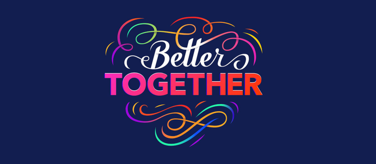 Well together. We are together. We are better together. Картинка together? Together. Be together 2024.