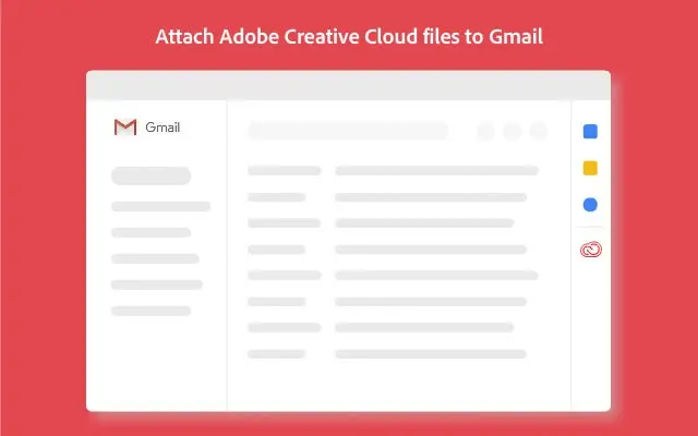 Share Creative Cloud assets with external teams and stakeholders right from Gmail.