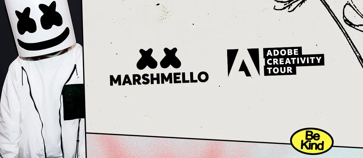 Marshmello and Adobe Creativity Tour