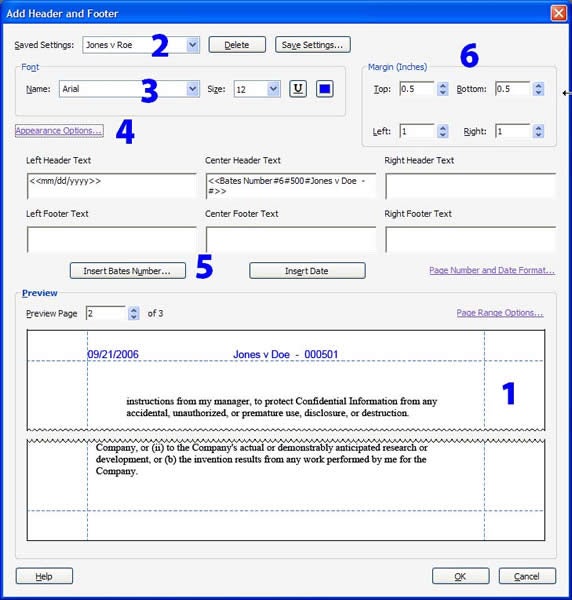 which adobe acrobat version allows bates numbering