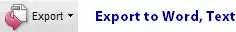 Export button from Acrobat 8