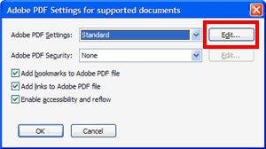 Choosing the right conversion setting
