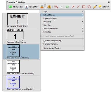 New stamps that are added