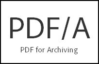 PDF/A Logo