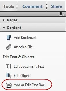 How do I find the Typewriter tool in Acrobat X?