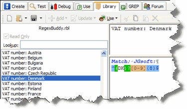 RegexBuddy Library