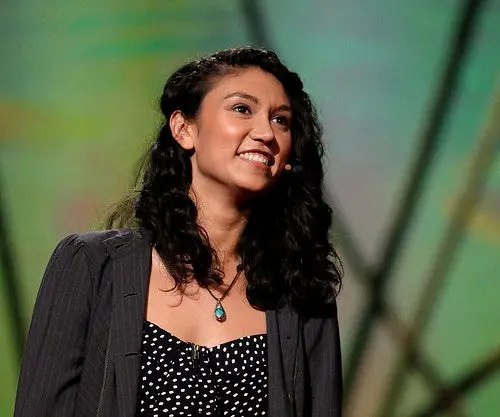 Sarah Kay performing at TED