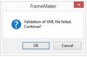 02 XML validation fail
