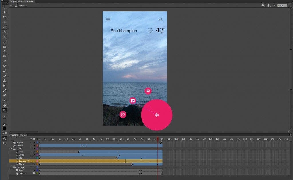 Create A Mobile Animation Prototype with Adobe Animate CC
