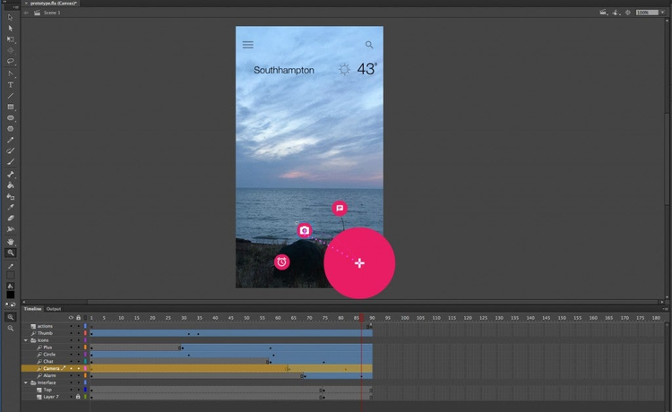 Create A Mobile Animation Prototype with Adobe Animate CC