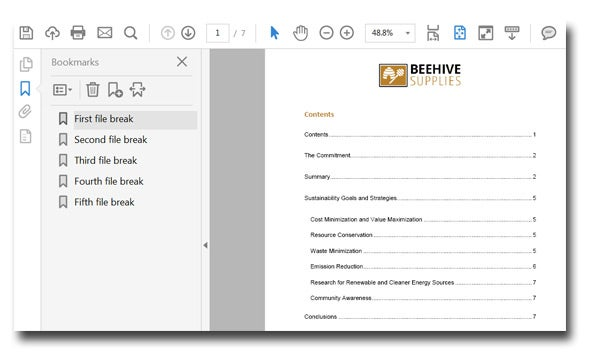 How To Split PDF By Bookmarks