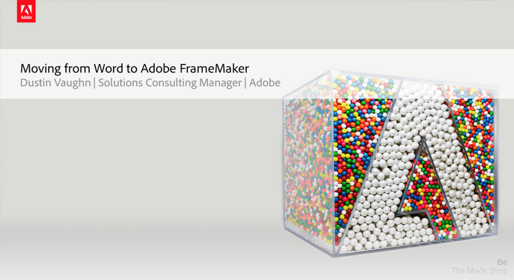 Moving From Word To FrameMaker