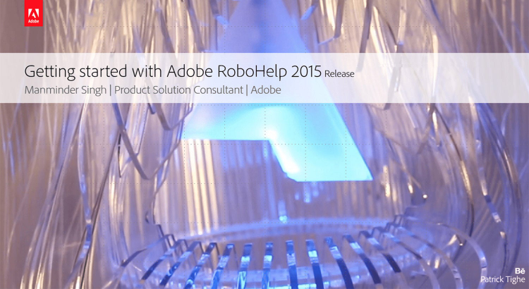 Getting Started with Adobe RoboHelp (2015 release)