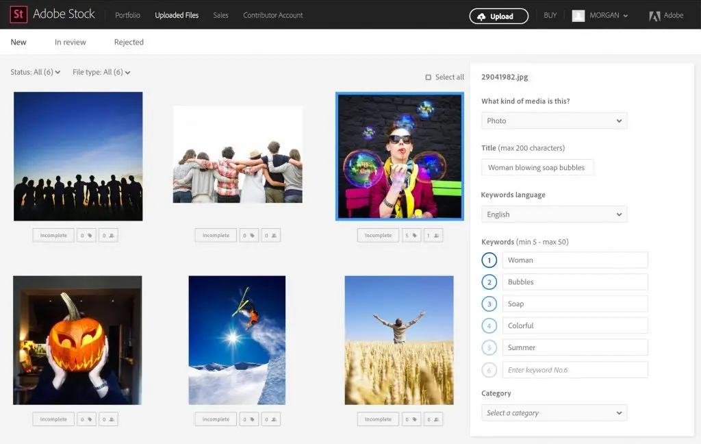Introducing the new Adobe Stock Contributor Site