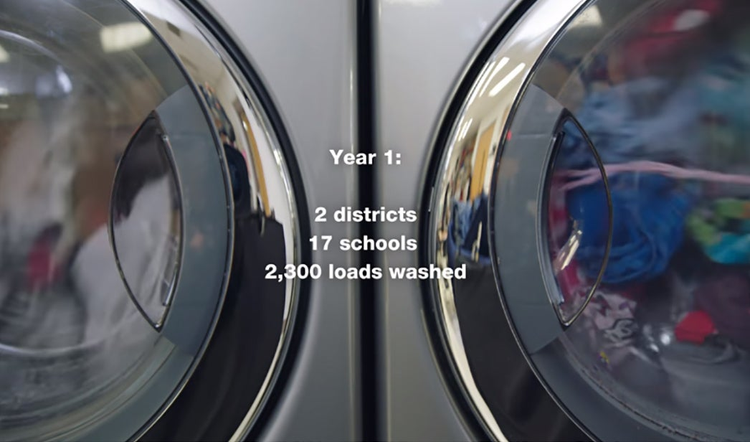 Whirlpool’s Mission: Keeping Kids In School, One Wash At A Time