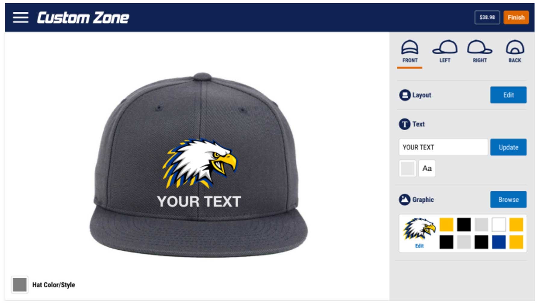 Custom zone lids Clearance