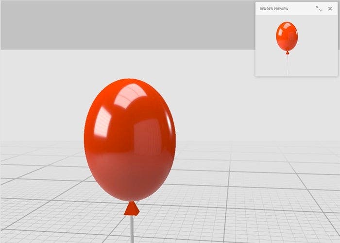 Shows how to create a balloon.