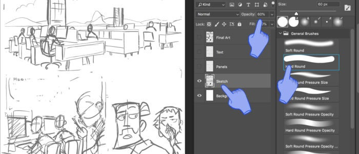 Layers for Comics: Panels and Inks “Using Layers: Best practices