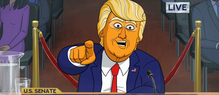 A Surprise Presidential Win Inspires “Our Cartoon President” on Showtime