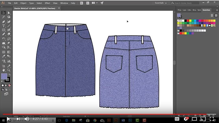 Fashion design on sale with adobe illustrator
