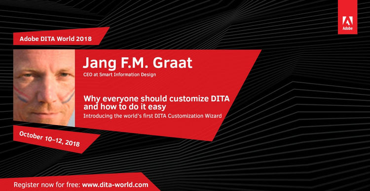 Adobe DITA World 2018, Day 3: Jang Graat