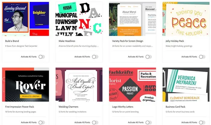 Typekit is Adobe Fonts