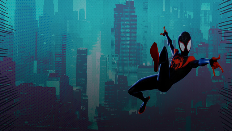 Miles Morales Web Swing Spider-Man: Across the Spider-Verse 4K