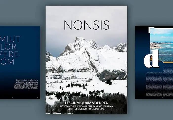 Fall in Love with Free Templates in InDesign CC and Illustrator CC