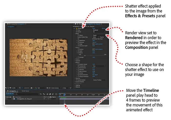 Create a Unique Editorial Graphic with After Effects and Adobe Stock