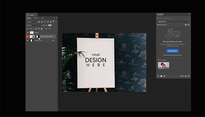 Download Using Photoshop Mockups From Adobe Stock