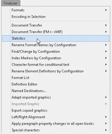 [Adobe & Partner] SQUIDDS FINALYSER for Adobe FrameMaker