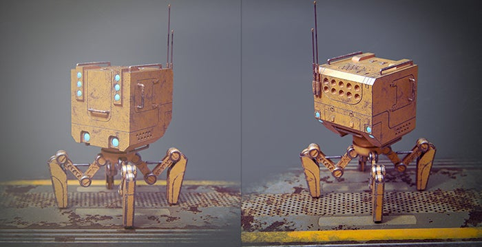Minibot by Christophe Desse. The Naughty Dog Lead Technical Artist reveals his workflow at Adobe MAX.
