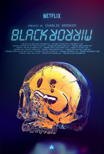 Alternative Black Mirror series poster by John Godfrey made with Adobe Dimension.
