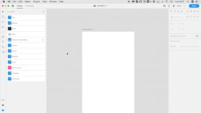 A demonstration of the web scraping and extraction functionality in the Mimic plugin for Adobe XD.