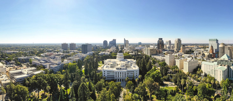 Downtown Sacramento - California's State Capital