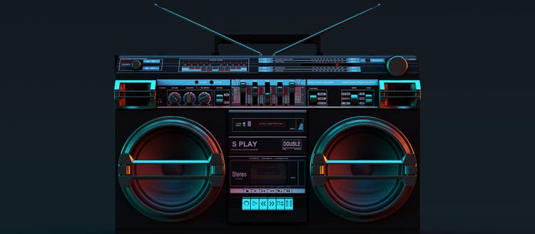Image of boombox