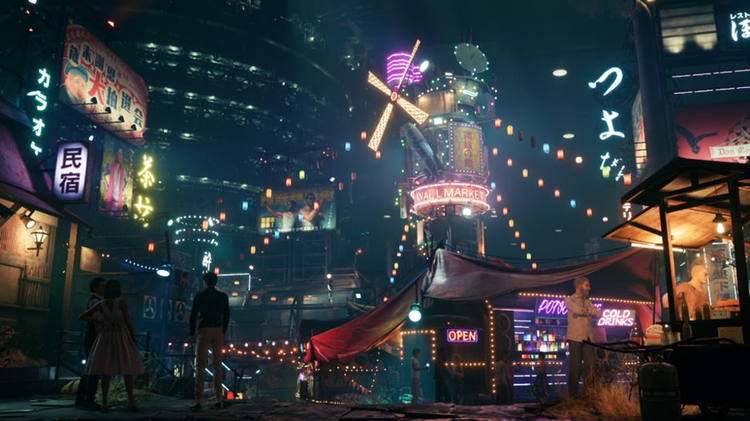 Scene from FFVIIR