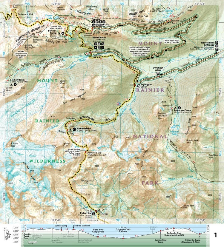 Sample trail map