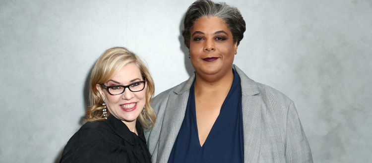 Image of Roxane Gay and Debbie Millman. 