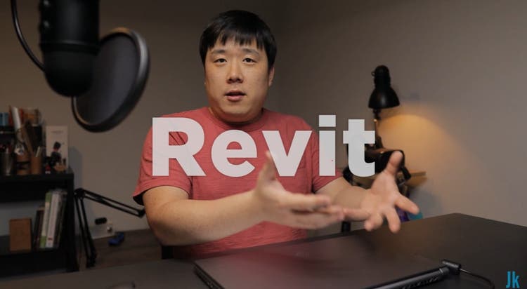 Man with the word "Revit" overlaid.