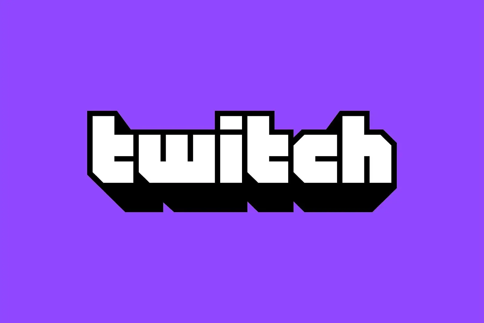 Twitch logo.