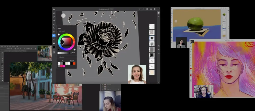 Livestreaming Launches In Photoshop On Ipad Illustrator On The Ipad And Adobe Fresco