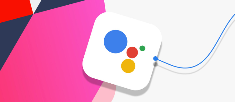 Promotional banner for the Adobe XD Google Assistant plugin.