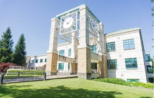Sonoma State University clocktower. 